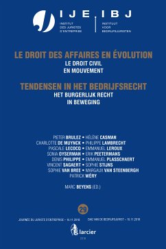 Het burgerlijk recht in beweging / Le droit civil en mouvement (eBook, ePUB) - Brulez, Pieter; Casman, Hélène; De Muynck, Charlotte; Lambrecht, Philippe; Lecocq, Pascale; Leroux, Emmanuel; Oyserman, Sonia; Peetermans, Erik; Philippe, Denis; Plasschaert, Emmanuel; Sagaert, Vincent; Stijns, Sophie; Van Bree, Sophie; Van Steenbergh, Margaux; Wéry, Patrick