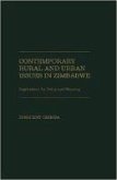 Contemporary Rural and Urban Issues in Zimbabwe: Implications for Policy and Planning