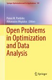 Open Problems in Optimization and Data Analysis (eBook, PDF)