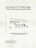 Excavations at Five Finger Ridge Op #5: Volume 5