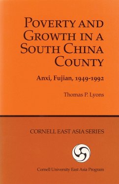 Poverty and Growth in a South China County - Lyons, Thomas P