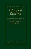 Continuity in Liturgical Renewal: A Critical Analysis of the Prefaces for the Sundays of Lent in the Editions of Missale Romanum 1570 and 2002