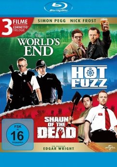 Cornetto Trilogie: The World's End , Hot Fuzz , Shaun of the Dead - Simon Pegg,Nick Frost,Kate Ashfield