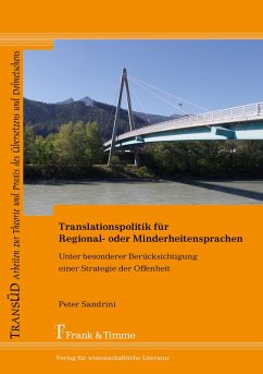 Translationspolitik für Regional- oder Minderheitensprachen (eBook, PDF) - Sandrini, Peter