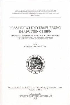 Plastizität und Erneuerung im adulten Gehirn - Zimmermann, Herbert