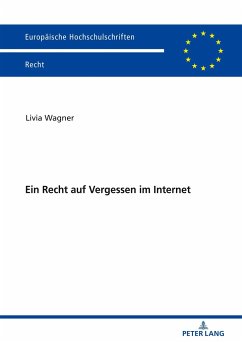 Ein Recht auf Vergessen im Internet - Wagner, Livia