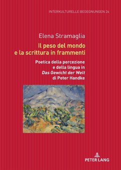 Il peso del mondo e la scrittura in frammenti - Stramaglia, Elena