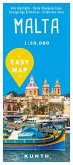 KUNTH EASY MAP Malta 1:50.000
