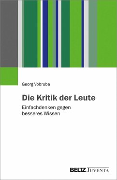 Die Kritik der Leute (eBook, PDF) - Vobruba, Georg