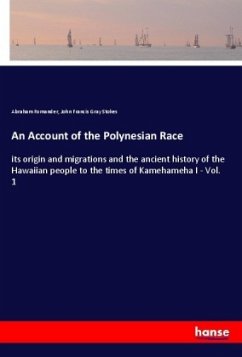 An Account of the Polynesian Race - Fornander, Abraham;Stokes, John Francis Gray