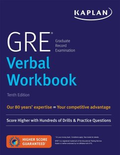 GRE Verbal Workbook (eBook, ePUB)