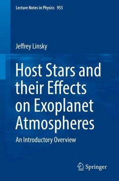 Host Stars and their Effects on Exoplanet Atmospheres - Linsky, Jeffrey