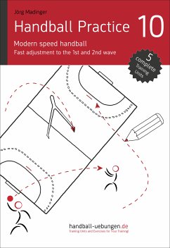 Handball Practice 10 - Modern speed handball: Fast adjustment to the 1st and 2nd wave (eBook, ePUB) - Madinger, Jörg