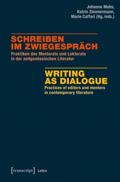 Schreiben im Zwiegespräch / Writing as Dialogue (eBook, PDF)