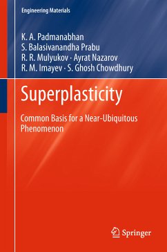 Superplasticity (eBook, PDF) - Padmanabhan, K. A.; Balasivanandha Prabu, S.; Mulyukov, R. R.; Nazarov, Ayrat; Imayev, R. M.; Chowdhury, S. Ghosh