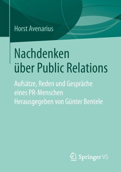 Nachdenken über Public Relations (eBook, PDF) - Avenarius, Horst