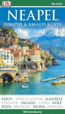 Cover Vis-à-Vis Reiseführer Neapel, Pompeji & Amalfi-Küste, m. 1 Karte