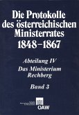 Die Protokolle des österreichischen Ministerrates 1848-1867 Abteilung IV: Das Ministerium Rechberg Band 1 (eBook, PDF)
