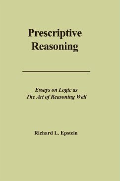 Prescriptive Reasoning (eBook, PDF) - Epstein, Richard L