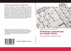 Sistemas operativos en modo texto - López Hung, Eduardo;Joa Triay, Lai Gen