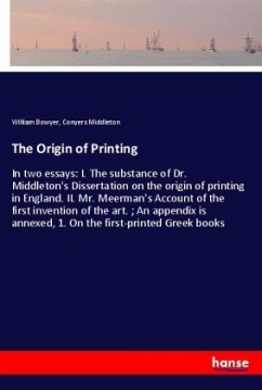 The Origin of Printing