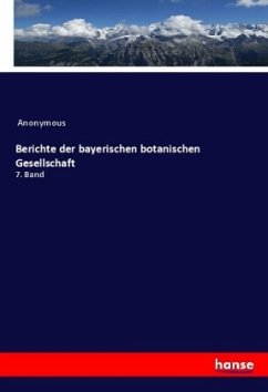 Berichte der bayerischen botanischen Gesellschaft - Anonym