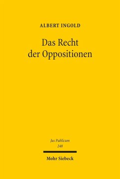 Das Recht der Oppositionen (eBook, PDF) - Ingold, Albert
