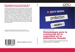 Metodología para la evaluación de la seguridad en la plataforma Moodle