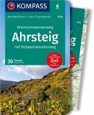 KOMPASS Wanderführer Premiumwanderweg Ahrsteig mit Rotweinwanderweg, 30 Touren/Etappen