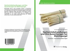 Nacherntebehandlungen und ihre Auswirkungen bei Bleichspargel - Schulte-Scherlebeck, Jan-Hendrik