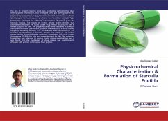 Physico-chemical Characterization & Formulation of Sterculia Foetida