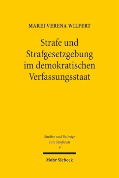 Cover Strafe und Strafgesetzgebung im demokratischen Verfassungsstaat (eBook, PDF)