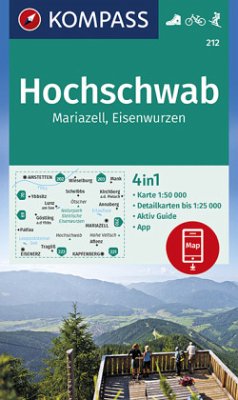 Cover KOMPASS Wanderkarte Hochschwab, Mariazell, Eisenwurzen