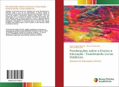 Ponderações sobre o Ensino e Educação : Examinando Livros Didáticos.