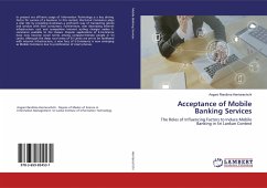 Acceptance of Mobile Banking Services
