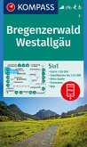 KOMPASS Wanderkarte Bregenzerwald, Westallgäu KOMPASS Wanderkarte Bregenzerwald, Westallgäu