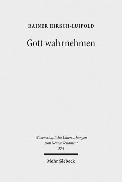 Gott wahrnehmen (eBook, PDF) - Hirsch-Luipold, Rainer
