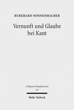 Cover Vernunft und Glaube bei Kant (eBook, PDF)