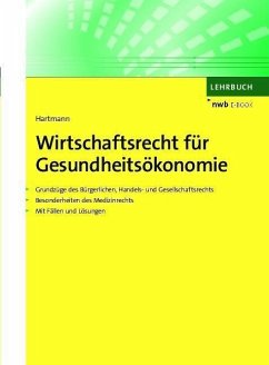 Cover Wirtschaftsrecht für Gesundheitsökonomie (eBook, PDF)
