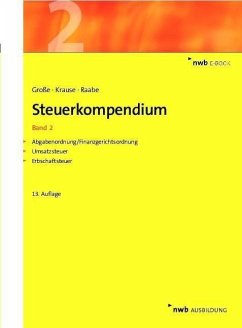 Steuerkompendium, Band 2 (eBook, PDF) - Große, Thomas; Krause, Ingo; Raabe, Christoph