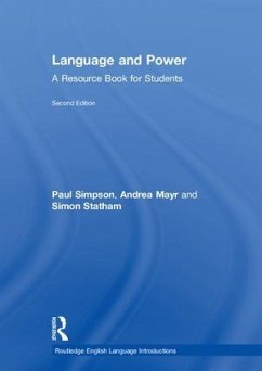 Language and Power - Simpson, Paul; Mayr, Andrea; Statham, Simon