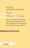 Sein - Wort - Liebe (eBook, PDF)