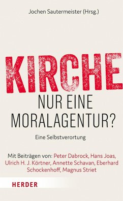 Cover Kirche - nur eine Moralagentur? (eBook, PDF)