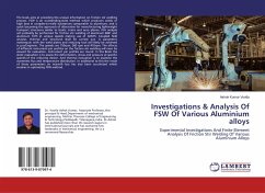 Investigations & Analysis Of FSW Of Various Aluminium alloys - Vootla, Ashok Kumar