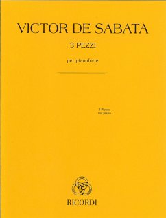 3 pezzi per pianoforte, Klavier - DeSabata, Victor