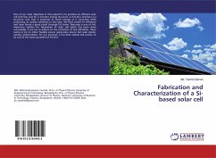 Fabrication and Characterization of a Si-based solar cell - Zaman, Md. Tawhid
