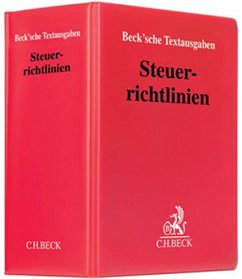 Cover Steuerrichtlinien (ohne Fortsetzungsnotierung). Inkl. 169. Ergänzungslieferung