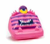 Bookmonster Air Pink   Garlie   Aufblasbares Lesekissen für Bücher und Tablets   Buchständer   Tablethalter   Lesehillfe