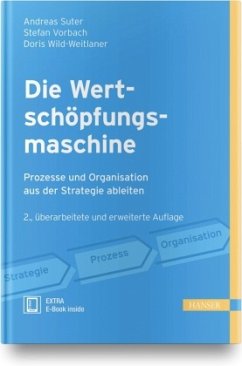 Die Wertschöpfungsmaschine - Prozesse und Organisation aus der Strategie ableiten, m. 1 Buch, m. 1 E-Book - Suter, Andreas;Vorbach, Stefan;Wild-Weitlaner, Doris