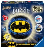 Ravensburger 11080 - Batman, Night Light, Nachtlicht, Puzzleball, 3D Puzzle, Kinderpuzzle, 72 Teile